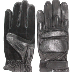 Winter leather tactical Gloves with fist protection Ratnik