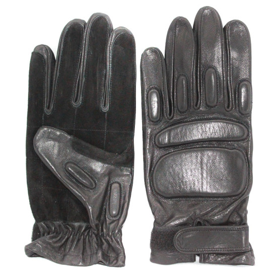 Winter-Leder SWAT Handschuhe mit Faustschutz Ratnik