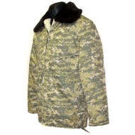 Ukrainian Military officer's winter warm camouflage jacket