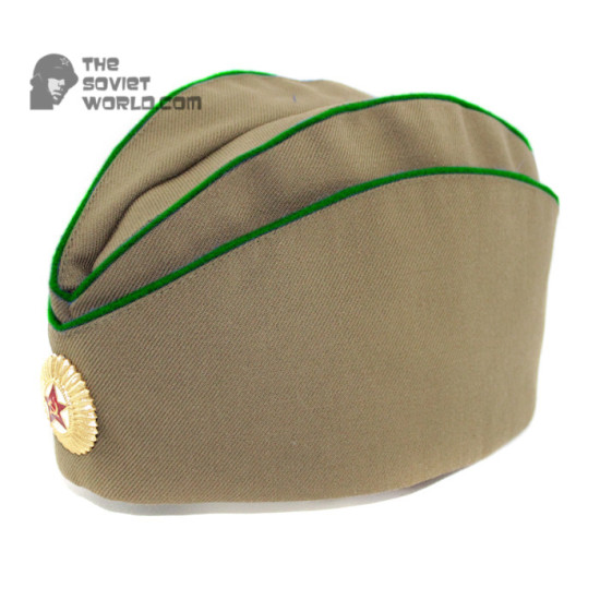 Guardie di frontiera sovietiche Cappello militare pilotka Copricapo estivo dell'URSS