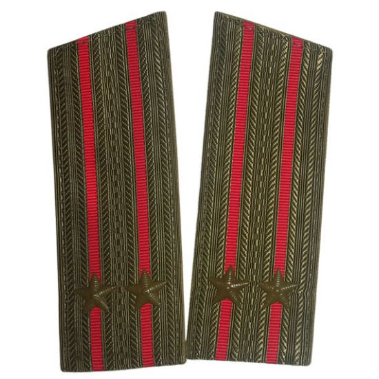 Terrain des officiers soviétiques épaulettes armée d'infanterie