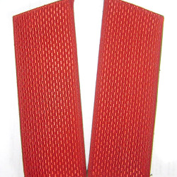 Soviet Army Infantry ensign parade red shoulder boards