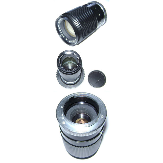 Jupiter-11 bayonet lens for KIEV 10 & 15 cameras 4/135 Jupiter-11 bayonet lens for KIEV 10 & 15 cameras 4/135