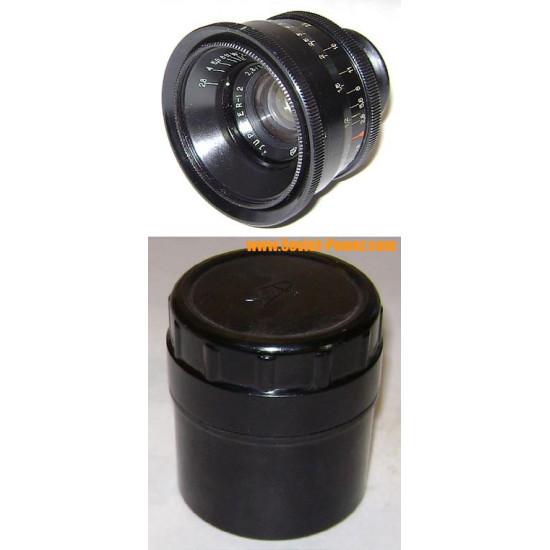 JUPITER-12 Black LENS F = 3,5 für geführte LEICA Zorki-Kameras