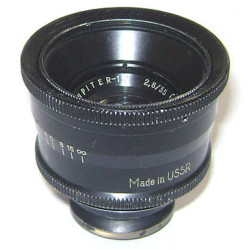 JUPITER-12 black lens for Fed Zorki Leica camera 2,8/35