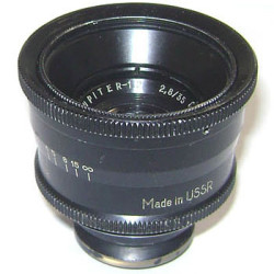 Fed Zorki Leicaカメラ用JUPITER-12ブラックレンズ2,8 / 35