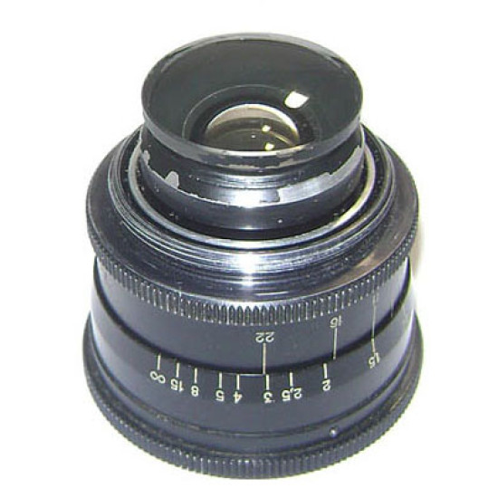 JUPITER-12 black lens for Fed Zorki Leica camera 2,8/35