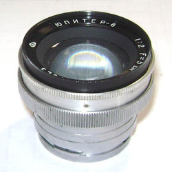 Objectif JUPITER-8 pour Kiev 4 A caméras M 1: 2 F = 5 1959