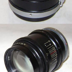 JUPITER-9 BLACK Lens 2/85 pour appareils KIEV et CONTAX