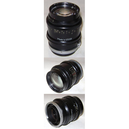 JUPITER-9 BLACK Lens 2/85 pour appareils KIEV et CONTAX JUPITER-9 BLACK Lens 2/85 pour appareils KIEV et CONTAX