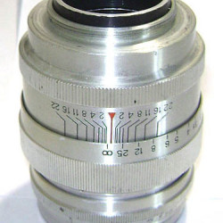 Soviet Lens JUPITER-9 for Fed Zorki Leica RARE
