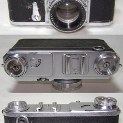 KIEV-2 camera Soviet CONTAX copy with " ZK " lens ZORKI