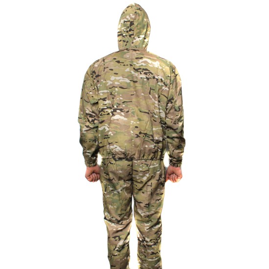 KLM snipers tactical camouflage uniform on zipper MULTICAM pattern