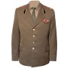URSS / militar rusa uniforme diario caqui oficiales chaqueta túnica