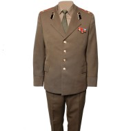 URSS / militar rusa uniforme diario caqui oficiales chaqueta túnica