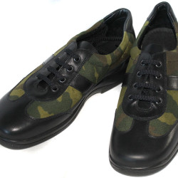 Bottes Airsoft KOSFO en cuir camouflage