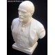 Gyps bust of russian communist revolutionary Vladimir Ilyich Ulyanov