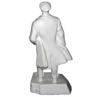 Miniature white bust of Soviet communist revolutionary Vladimir Ilyich Ulyanov (aka Lenin) #7