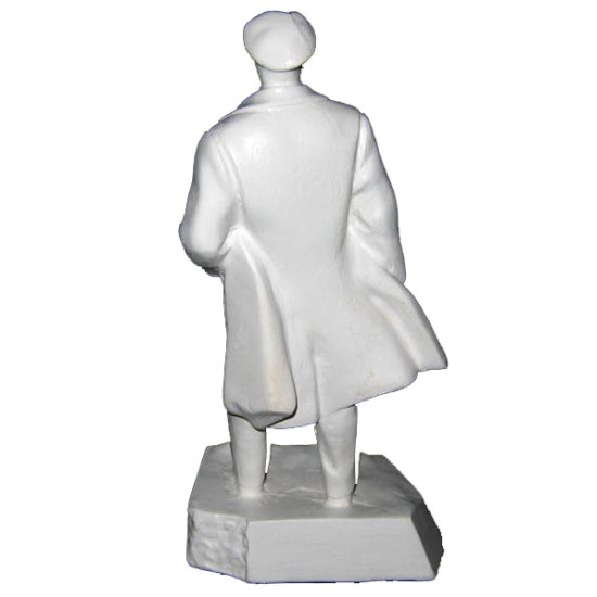 Busto bianco in miniatura del rivoluzionario comunista sovietico Vladimir Ilyich Ulyanov (aka Lenin) #7