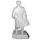 Busto blanco en miniatura del revolucionario comunista soviético Vladimir Ilyich Ulyanov (alias Lenin) #7