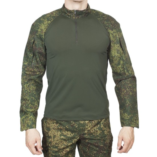Numérique Russe camouflage chemise pixel tactique