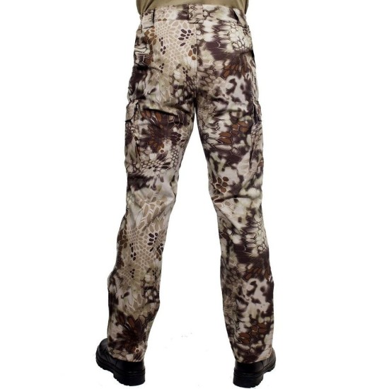 Tactical camo trousers Soft Shell pants for Airsoft