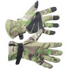 Taktische Softshell Russian Tarnung Handschuhe