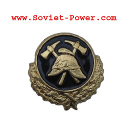 Soviet metal FIREMAN BADGE Award Fire MVD Division