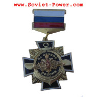 Military Medal FOR SERVICE IN RUSSIA Award badge