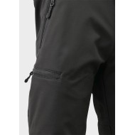 Black Softshell tactical trousers STORM 20.20 for active training / airsoft
