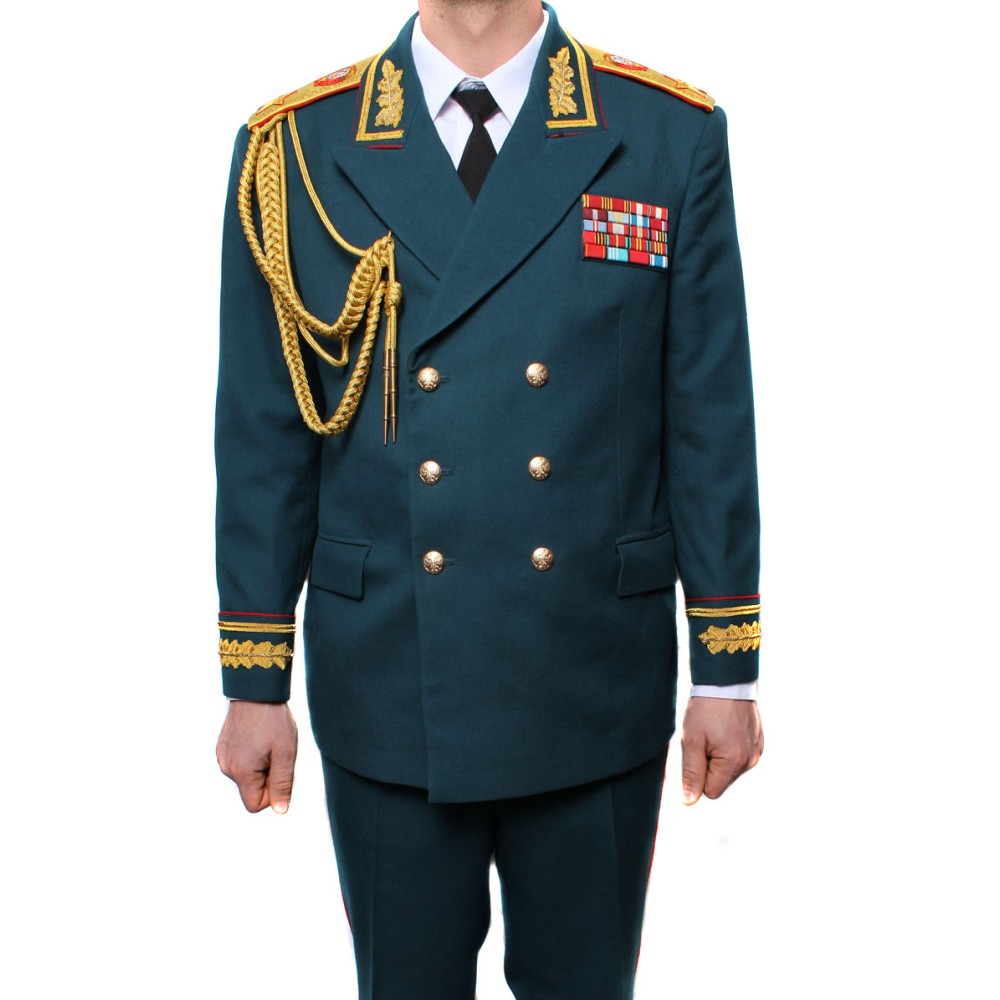 ロシア ソビエト軍兵隊の帽子付き軍服