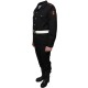 Russische Marines Officer Parade schwarze Uniform