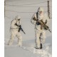 Warm winter suit Masking "Sniper" type suit Snow white camo Airsoft uniform Hunting wear