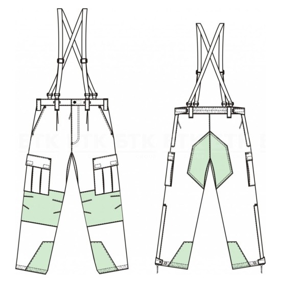 Russi camo digitale  Ufficiali di mezza stagione uniforme vestito BTK 52/54