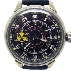 Reloj de pulsera militar soviético de las fuerzas especiales originales Molnija NBC tropas reloj mecánico