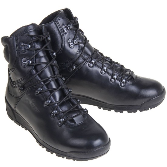 Airsoft-Stiefel aus schwarzem Leder URBAN Typ MONGOOSE 24111