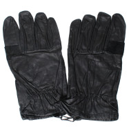 Gants d'alpinisme tactiques modernes en cuir noir Airsoft gear