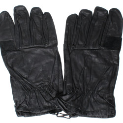 Modern tactical mountain climbing gloves black leather Airsoft gear