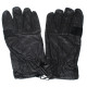 Modern tactical mountain climbing gloves black leather Airsoft gear
