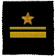 FLOTTE SOVIETIQUE MARINE 2 OFFICIERS PATCHS D'EPAULE