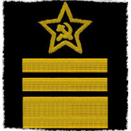 ソビエト艦隊海軍 2 高官肩パッチ