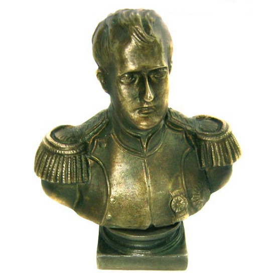 Soviet Bronze Figurine "Napoleon Bust"