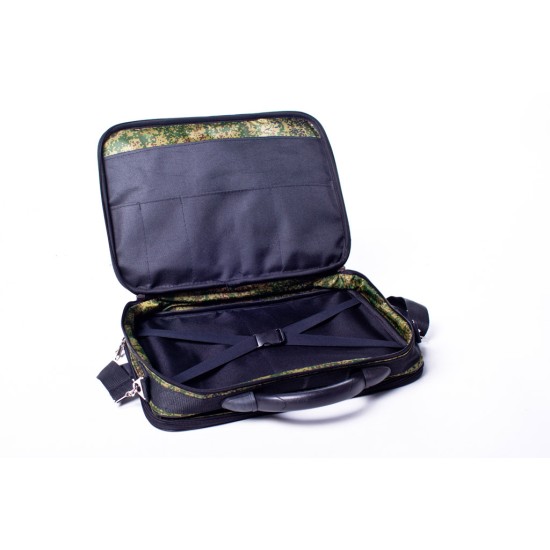 Laptop Shoulder Bag Travel Briefcase Bag Business Russian digital camo