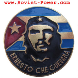 Broche BADGE en métal CHE GUEVARA fabriquée en Ukraine