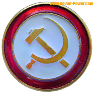 Soviet Union special BADGE with Sickle & Hammer