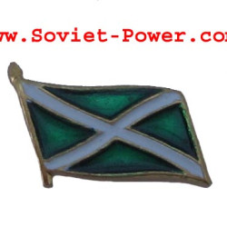 Soviet Metal Badge CUSTOMS FLAG of USSR