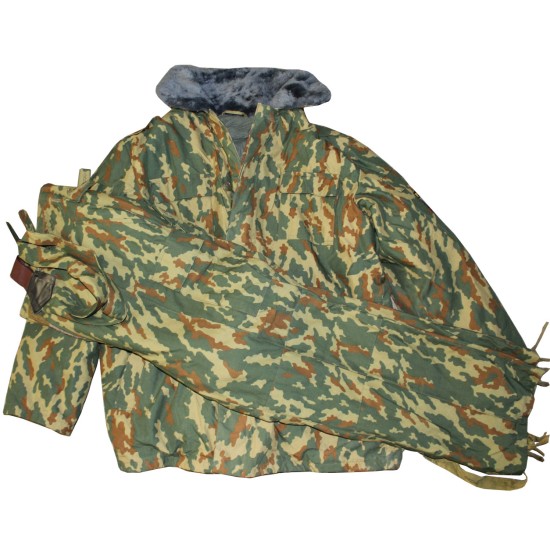 Ejército ruso DUBOK hoja de roble caliente invierno camo uniforme 52/5 US 42 largo