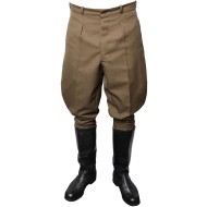 Sovietico aviazione Galife / Russo pantaloni militari con bordino blu