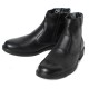 Ankle boots for Russian Army Officers, black leather
