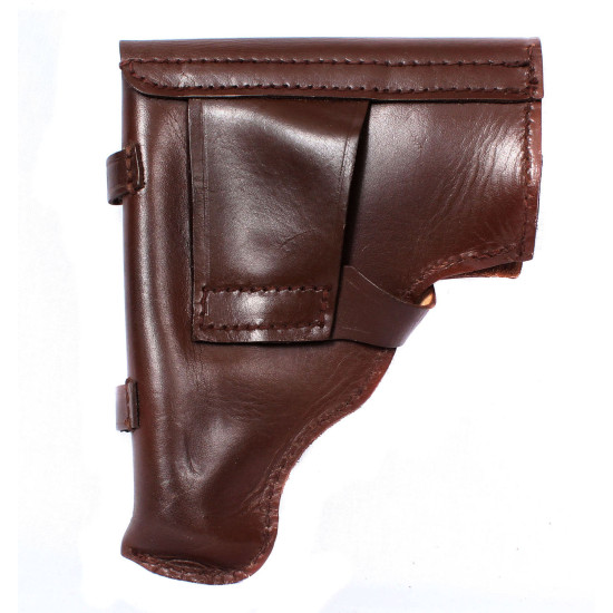 USSR Army PM Makarov leather brown holster